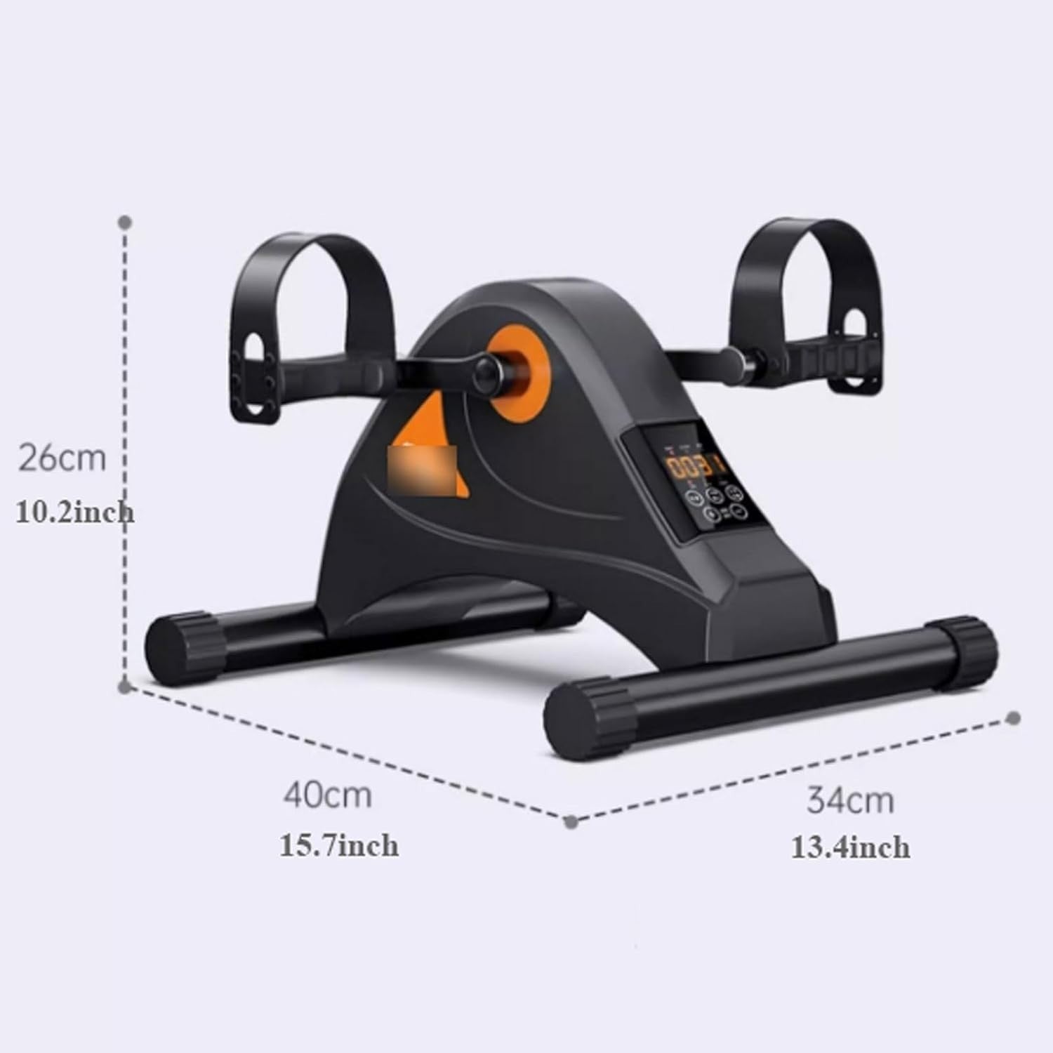 Electric Rehab Pedal Exerciser Remote Control LCD Arm Leg Trainer