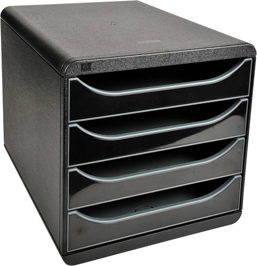 4-Drawer Desktop File Organiser A4+ Documents Recycled Plastic