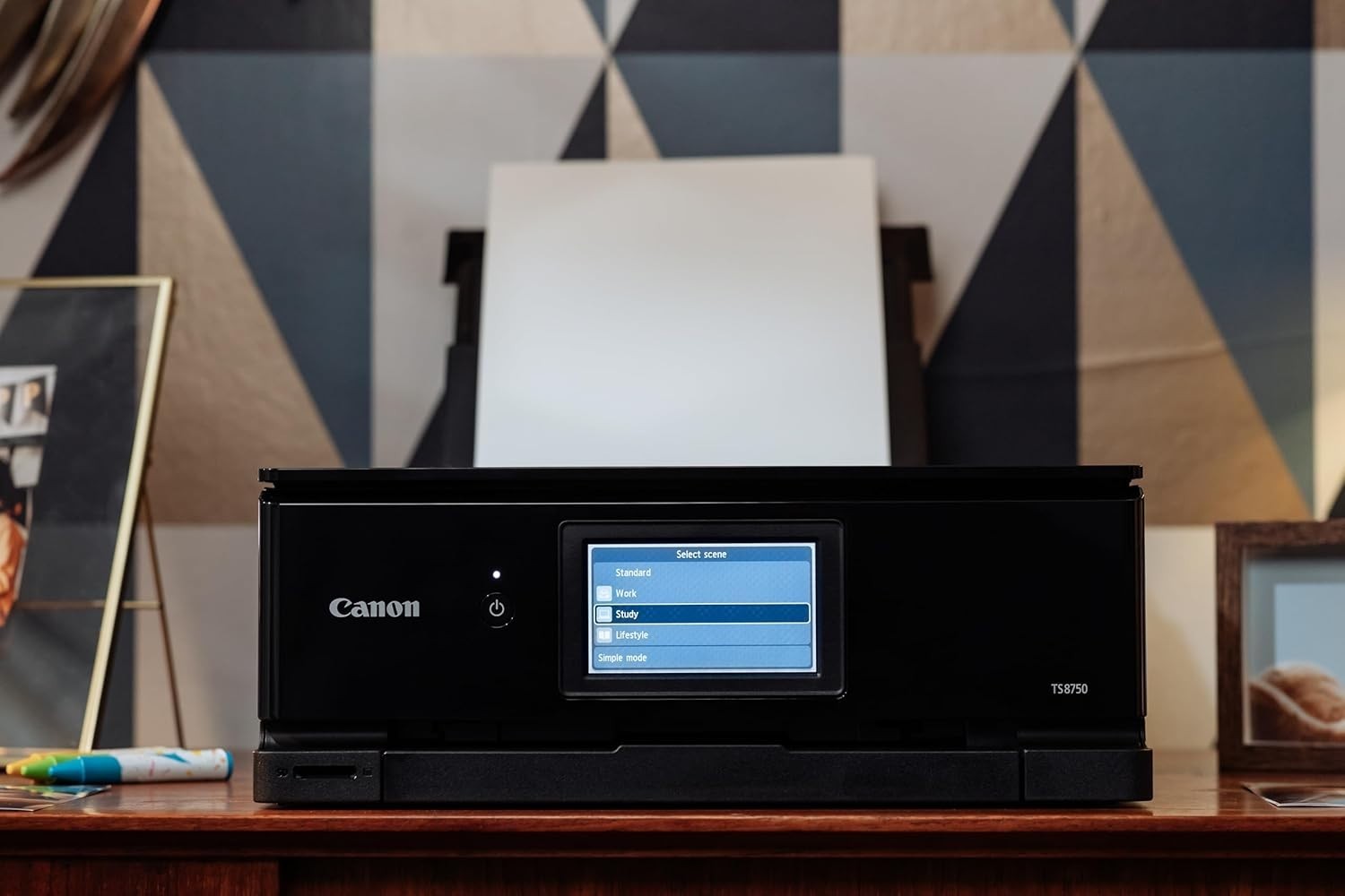 Wireless All-in-One Photo Printer A4 Duplex 6-Ink Black