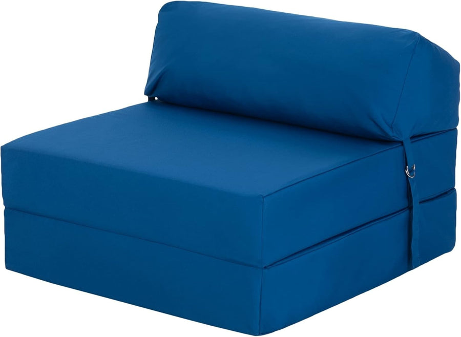 Single Folding Z Bed Chair Sofa Mattress Guest Futon Seat Waterproof