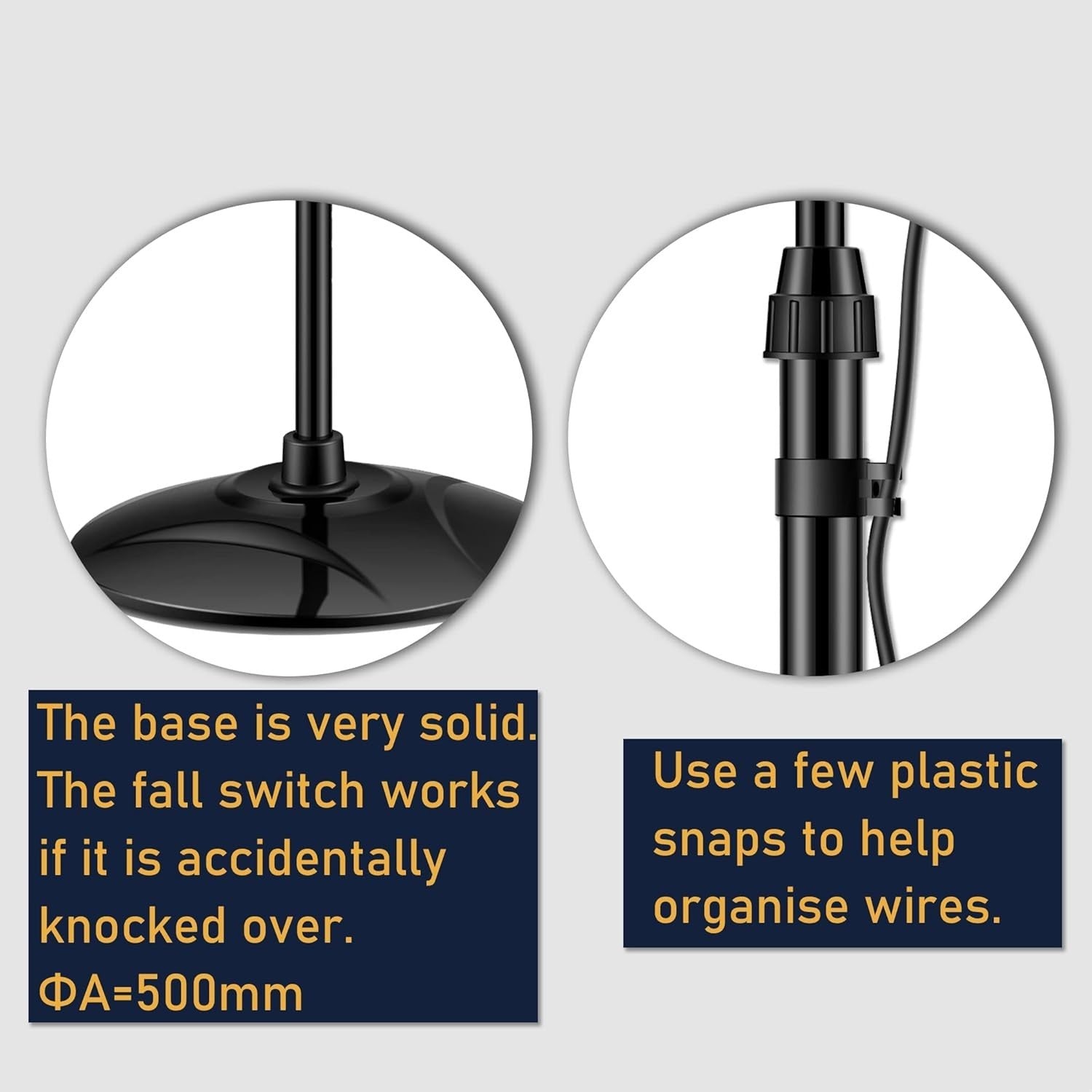 Outdoor Quartz Patio Heater 2000W Waterproof Radiant Heat | Fast Warmth