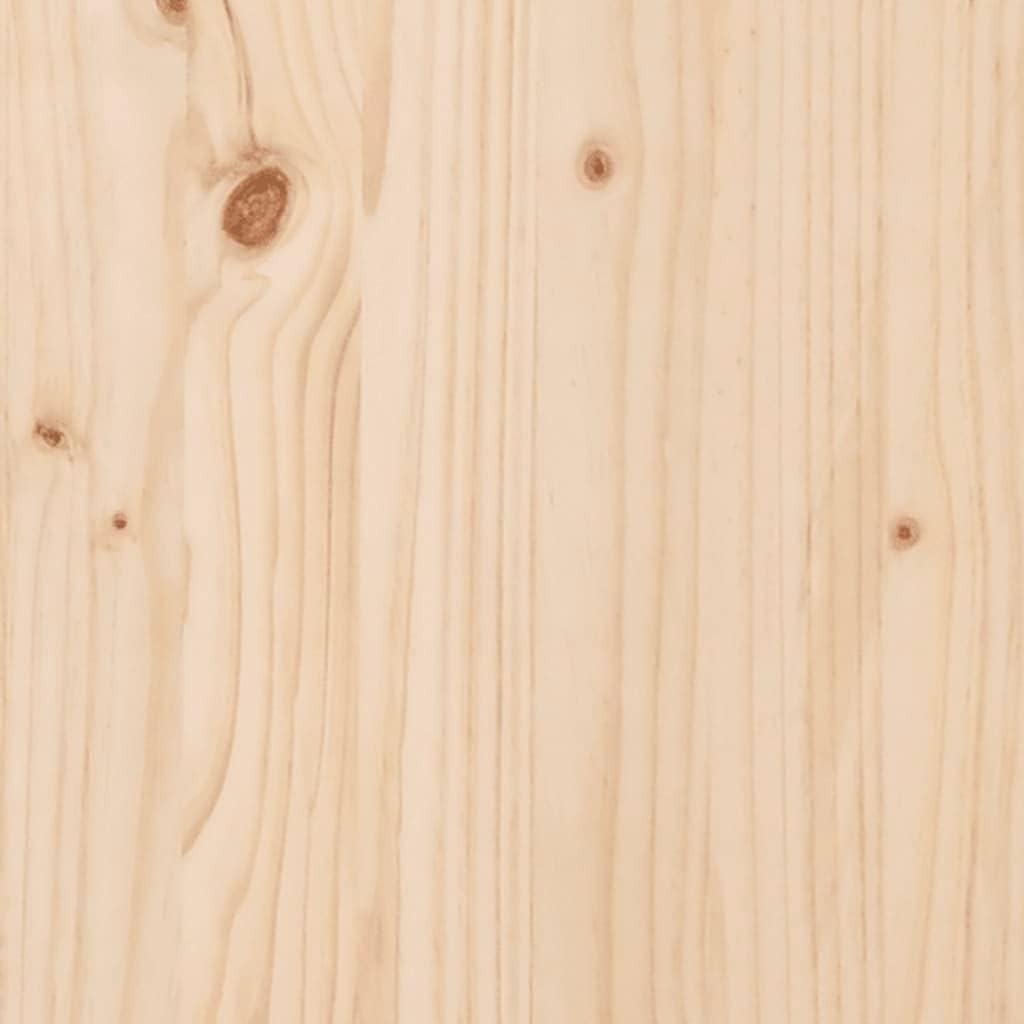 Solid Pine Wood Desk Top 100x50cm Rustic Table Worktop for Home Office