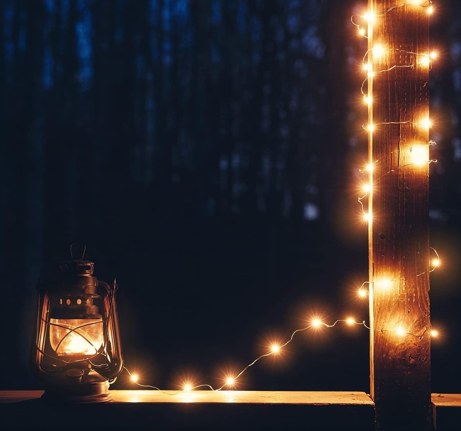 LED Rusty Garden Lantern Light Hanging or Standing Outdoor Decor