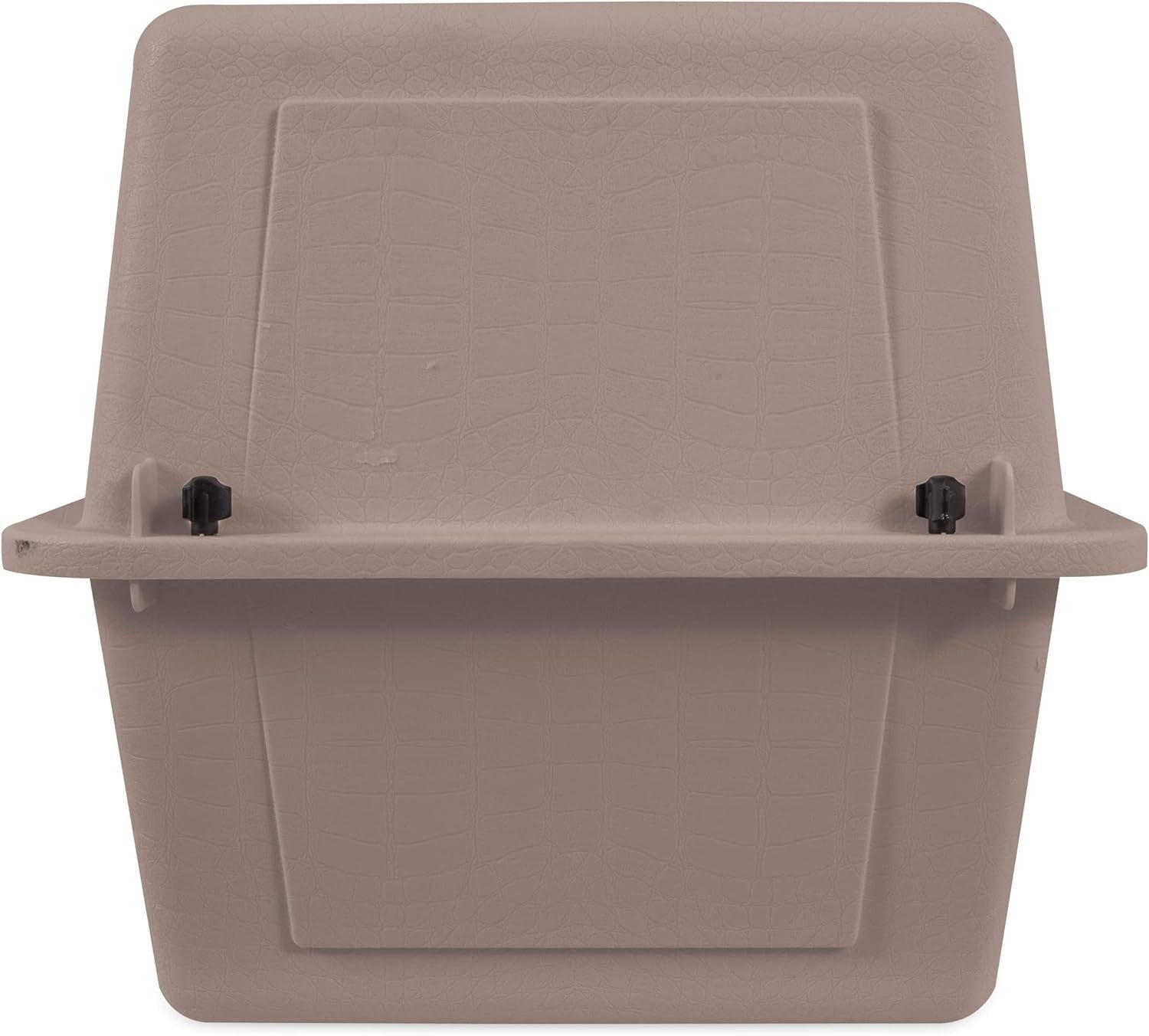 Small Dog Travel Kennel 19” Heavy Duty Plastic, Airline-Approved, Ventilated
