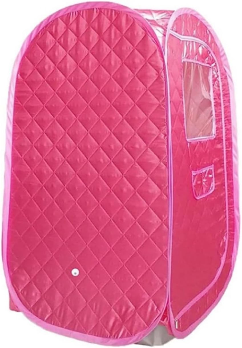 Portable Sauna Tent Home Spa Foldable Heat Therapy Cabin Stress Relief Pink