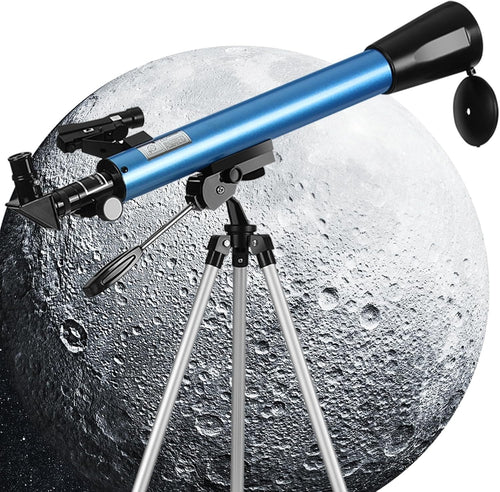Telescope for Kids Beginners 50mm Aperture Multi-Coated Red Dot Finder