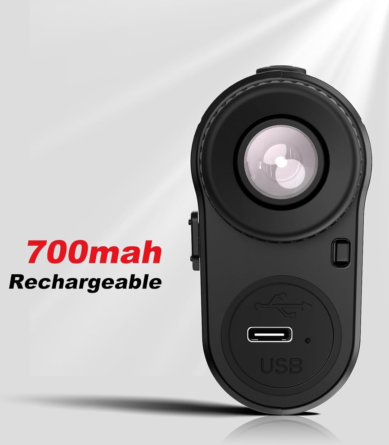 Golf Range Finder 1000 Yards Slope Flag Lock Vibration Rechargeable
