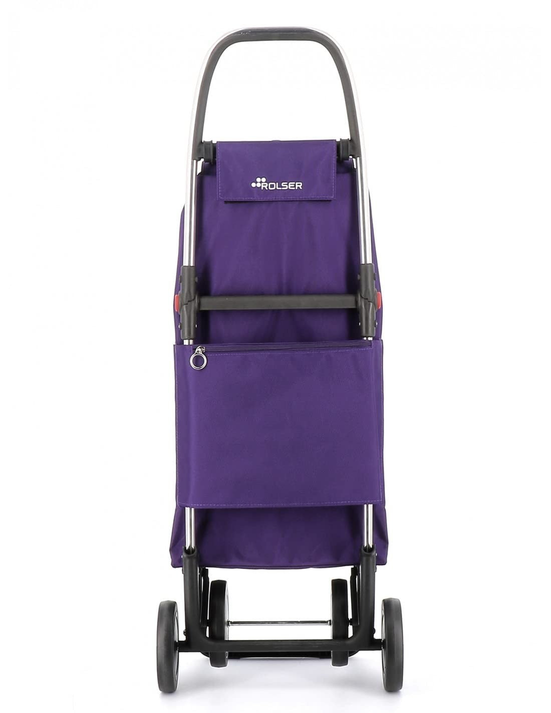 Foldable 4-Wheel Shopping Trolley – Lightweight Aluminium, More