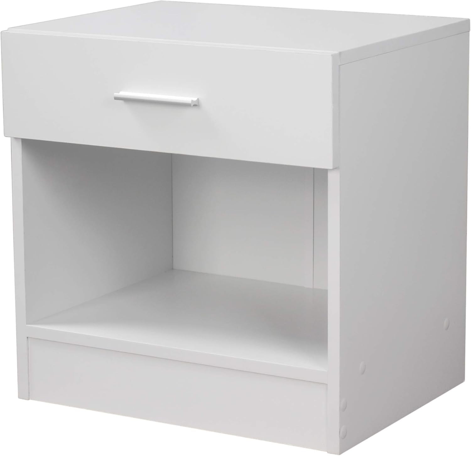 Kids 3-Piece Bedroom Set with Wardrobe, Chest & Bedside Table, White