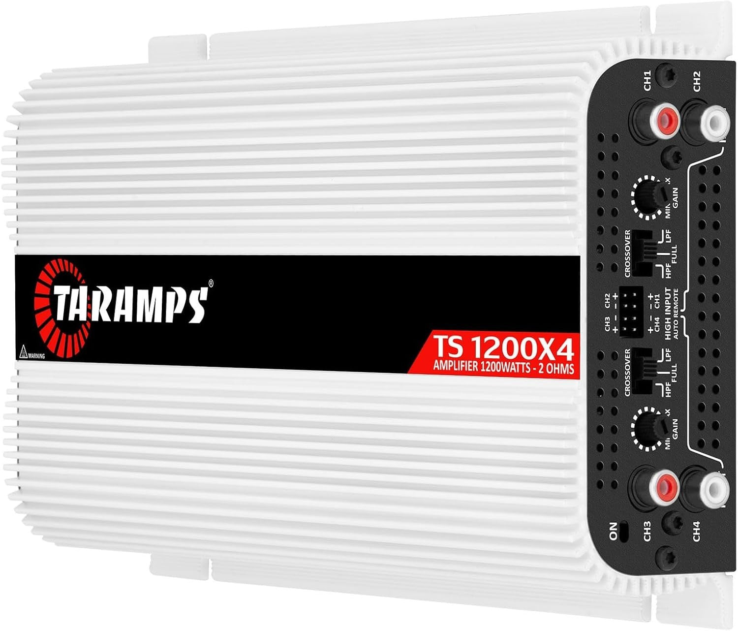 TS 1200X4 1200W 4-Channel Car Amplifier Class D RCA/Sub 2Ω