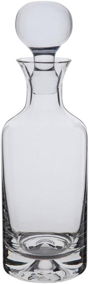 Luxury Crystal Whisky Decanter 750ml Elegant Dimple Cut Glass Bar Bottle