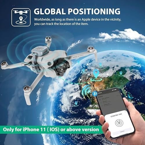 Drone Alarm Buzzer 120dB LED Lost Drone Locator Tracker for DJI Drones