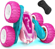 360° Flip RC Stunt Car for Kids 3-12 | LED Starry Sky Monster Truck Toy
