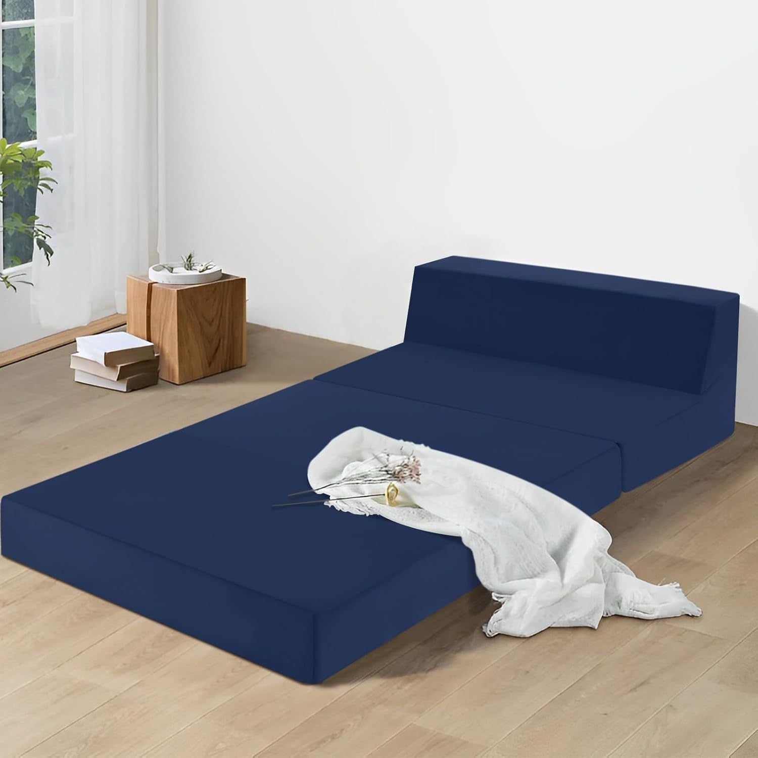 Folding Sofa Bed Chair Z Foam Mattress Guest Single Futon Travel