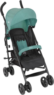 Lightweight Compact Stroller Travel Pushchair Multi-Recline 0-15kg Mint