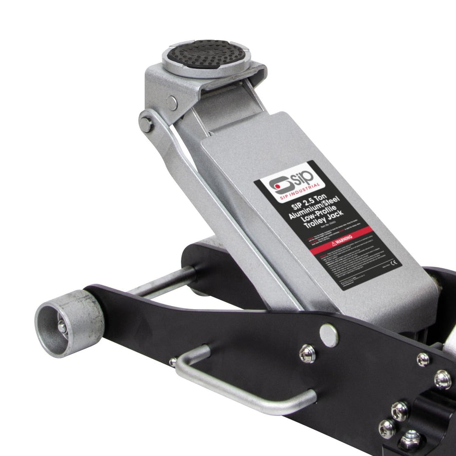 2.5 Ton Aluminium Racing Trolley Jack Low Profile Dual Piston Quick Lift