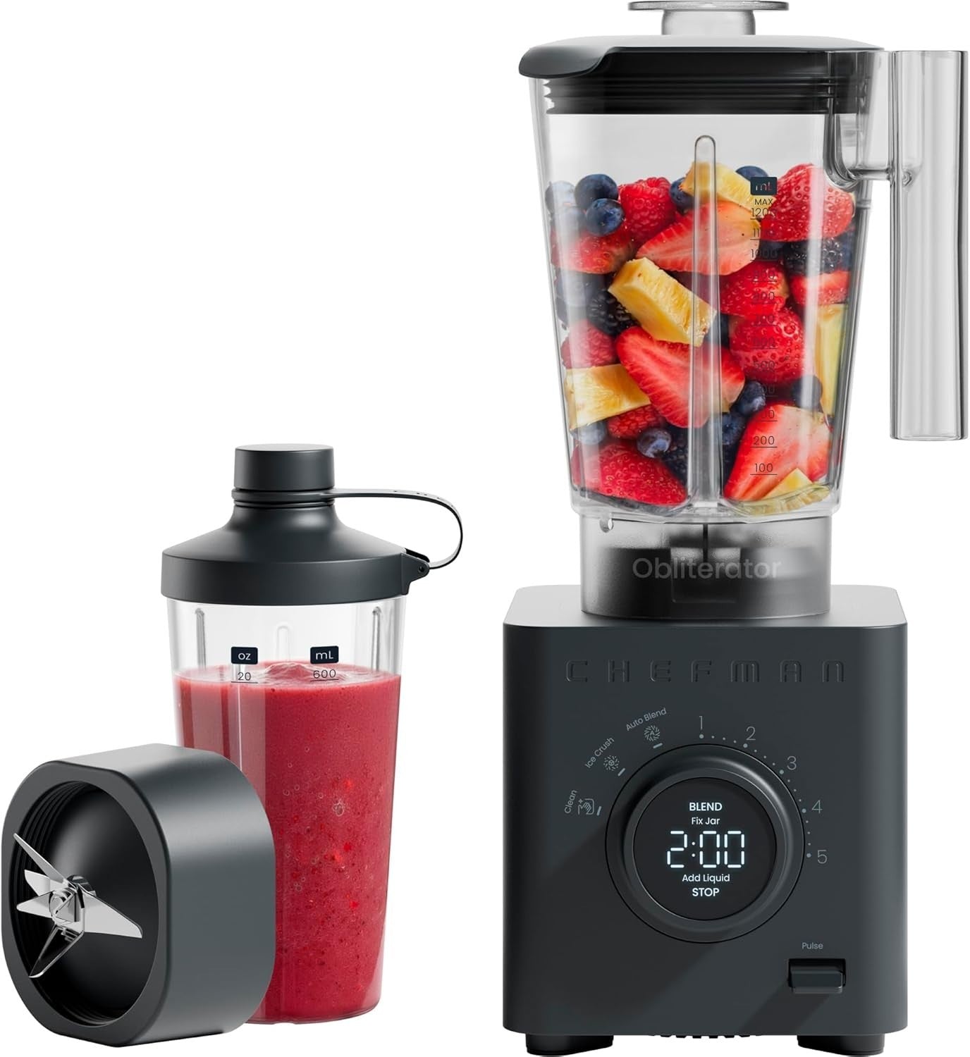 High Power Smoothie Blender 1300W Ice Crusher Nutri Food Processor