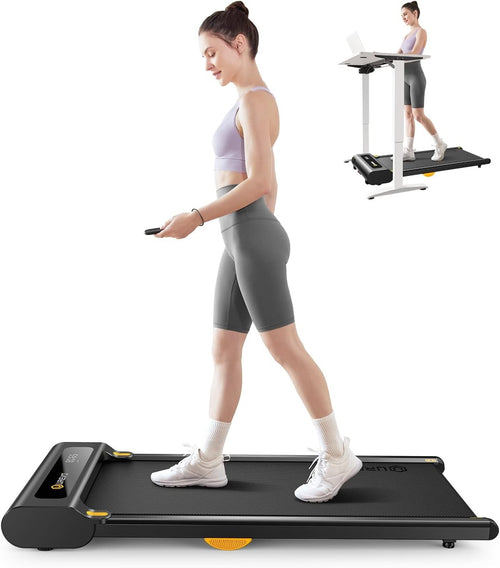 Compact Under Desk Treadmill Walking Pad 0.6-4mph Home Office