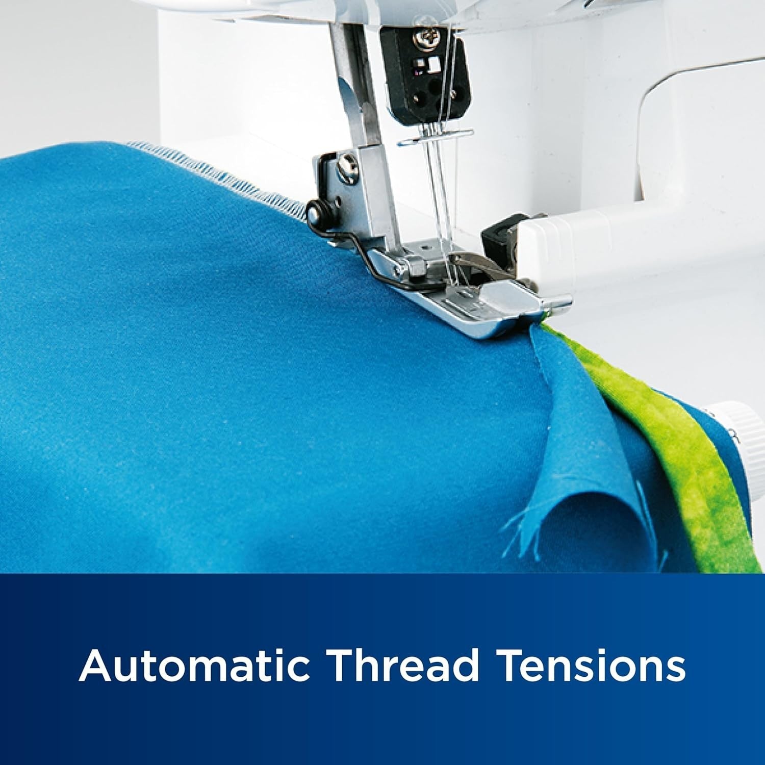 Heavy Duty Serger Overlock Machine 1300 SPM 3 4 Thread Metal Frame