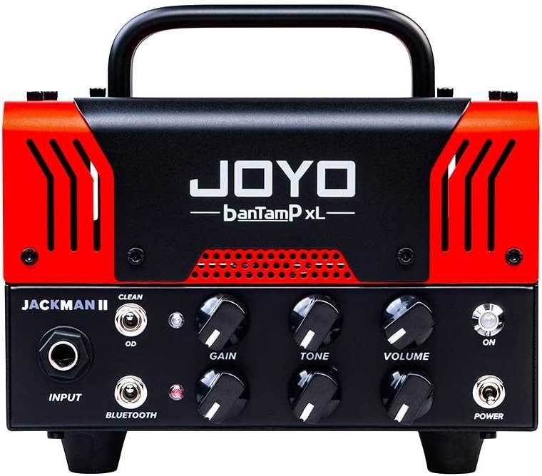 20W Mini Guitar Amp Head Hybrid Tube 2-Channel Bluetooth Clean & Distortion