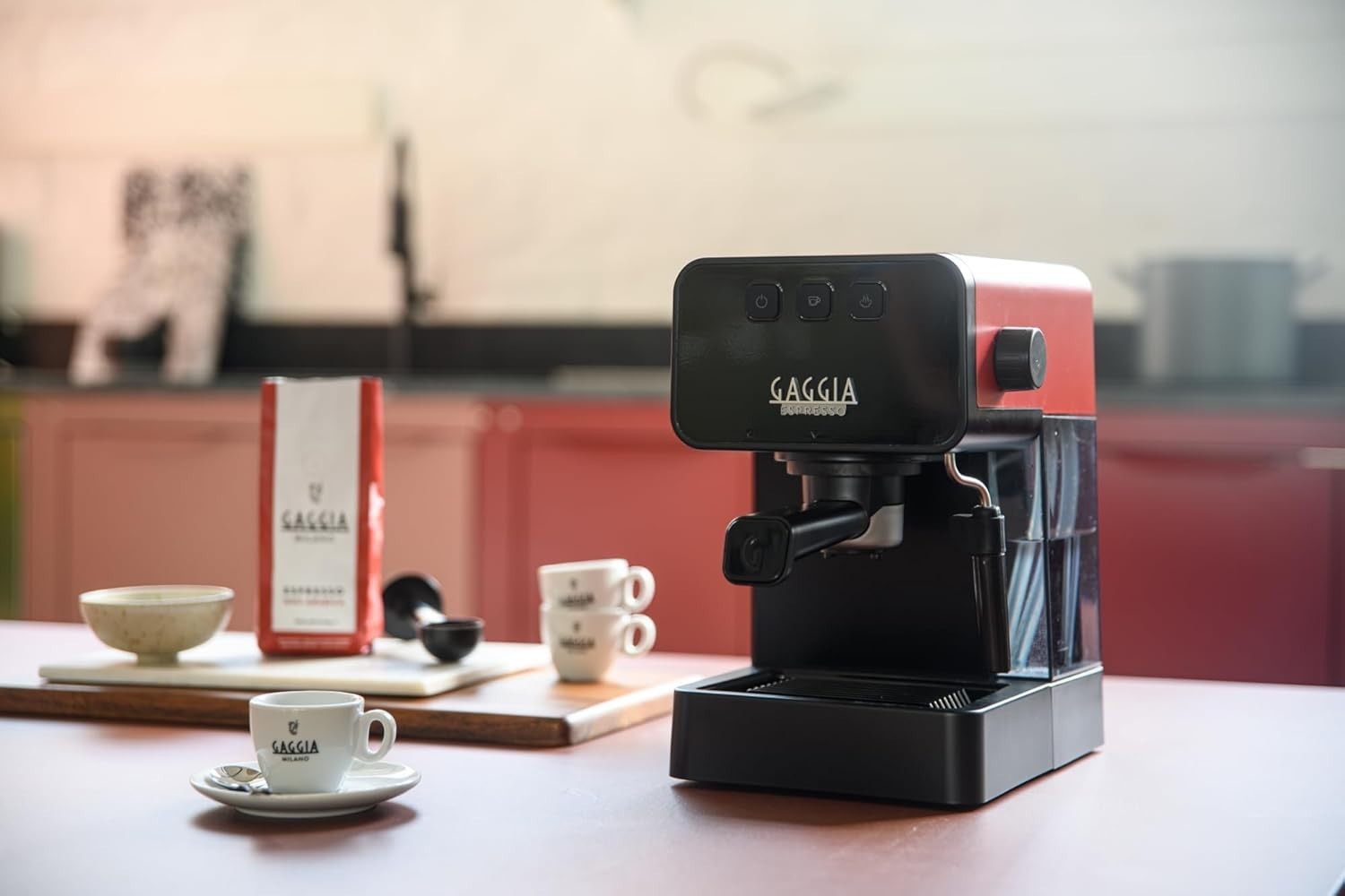 Manual Espresso Coffee Maker 1.2L | Steam Milk Frother | Compact Barista 1900W