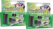 Disposable Camera 2 Pack 35mm Colour Film Flash Indoor Outdoor