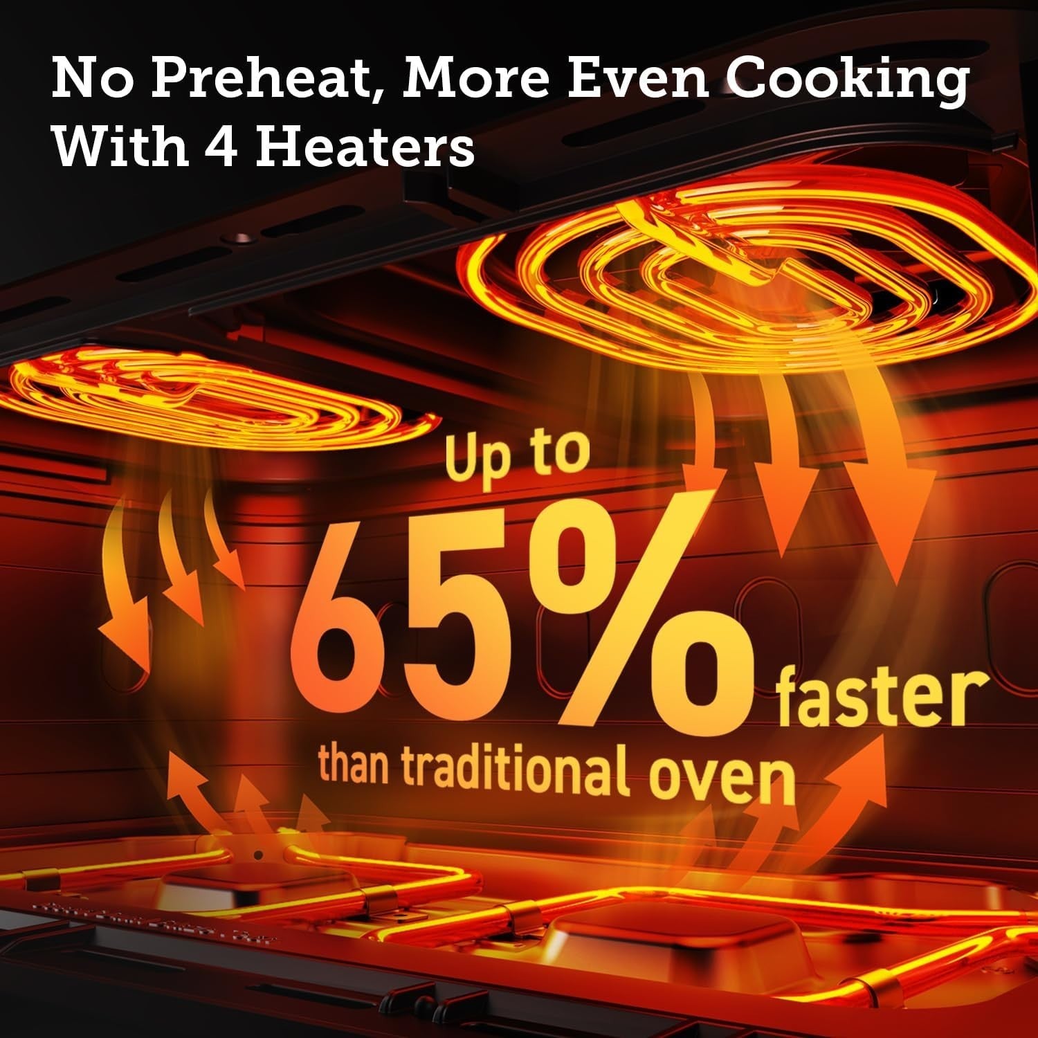 10L Dual Zone Air Fryer | Flexible Single/Dual Basket | Dual Blaze Even Heating