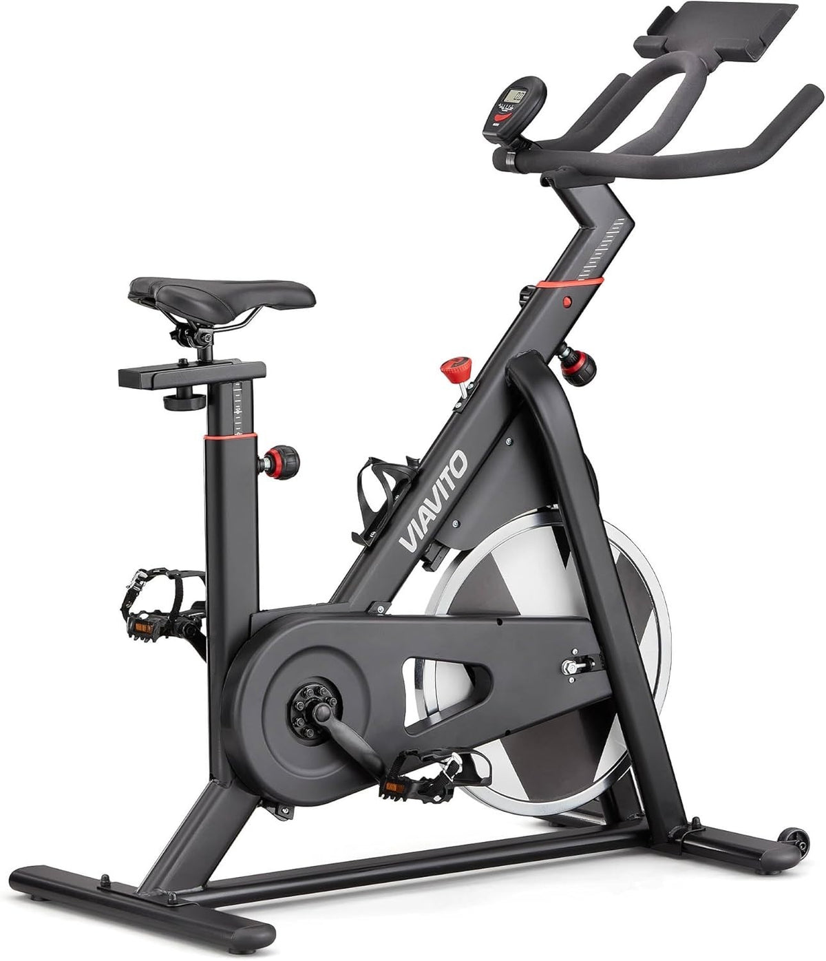 Indoor Cycling Spin Bike 9kg Flywheel Multi-Level Resistance LCD Home Cardio