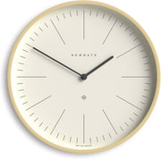 40cm Silent Wall Clock Modern Plywood Red Marker Dial Scandinavian Style