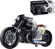 508-Piece Superbike Model Kit with Moving Pistons & Realistic Suspension