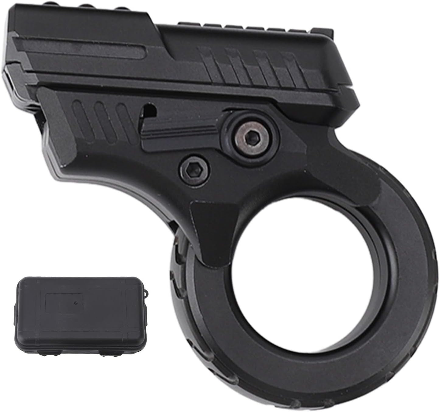 Metal Gun Style Fidget Toy Mechanical Click Stress Relief Pocket Toy