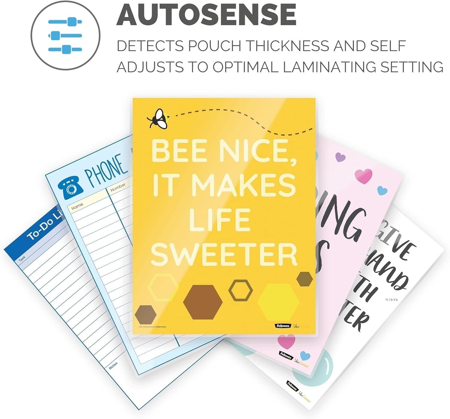 A3 Office Laminator 60s Warm Up AutoSense Jam Free 250 Mic Pro Use