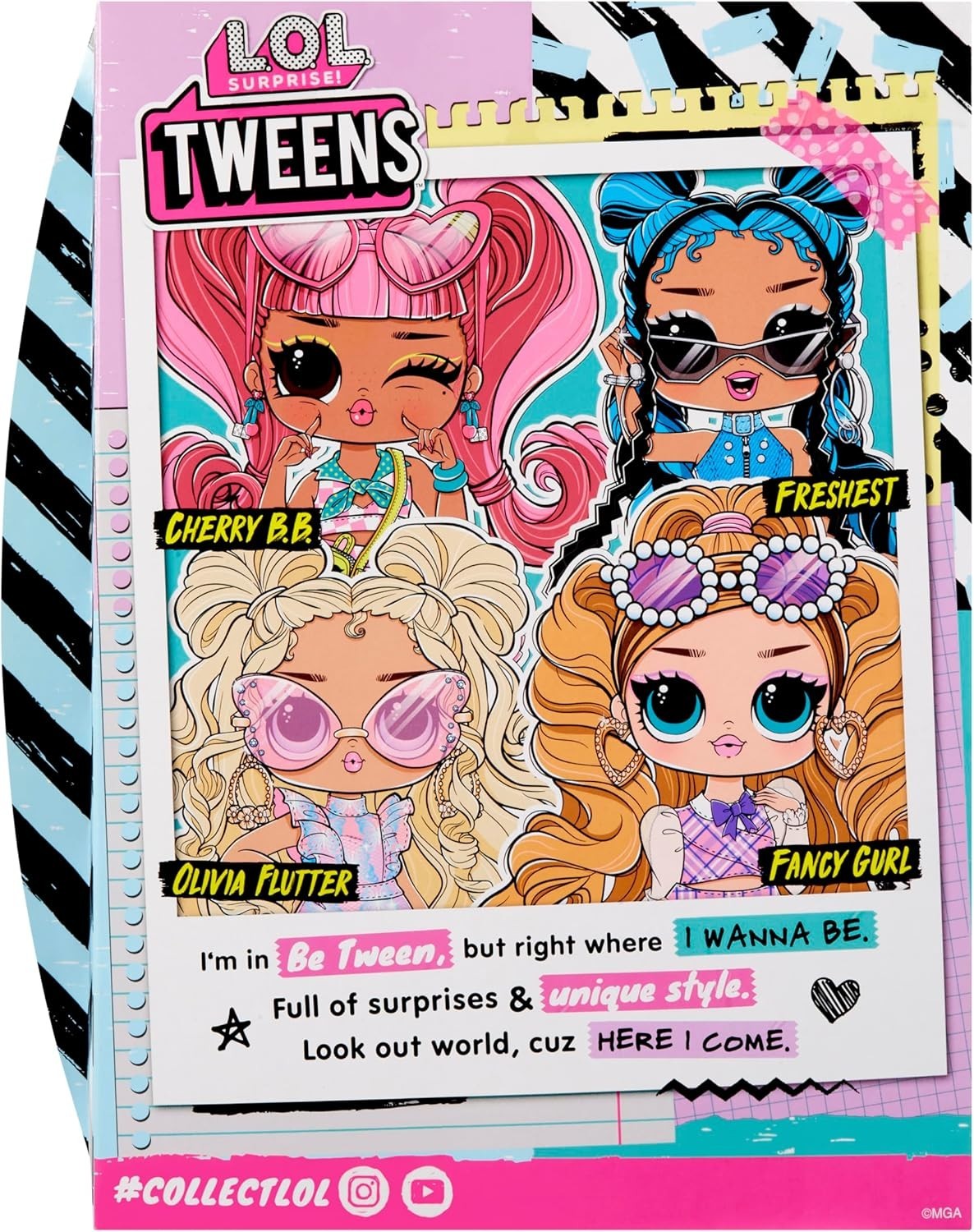 Tween Fashion Doll Articulated Outfit Accessories Journal