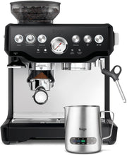 Barista Coffee Machine 2L Bean Grinder 15-Bar Pump Steam Wand Black