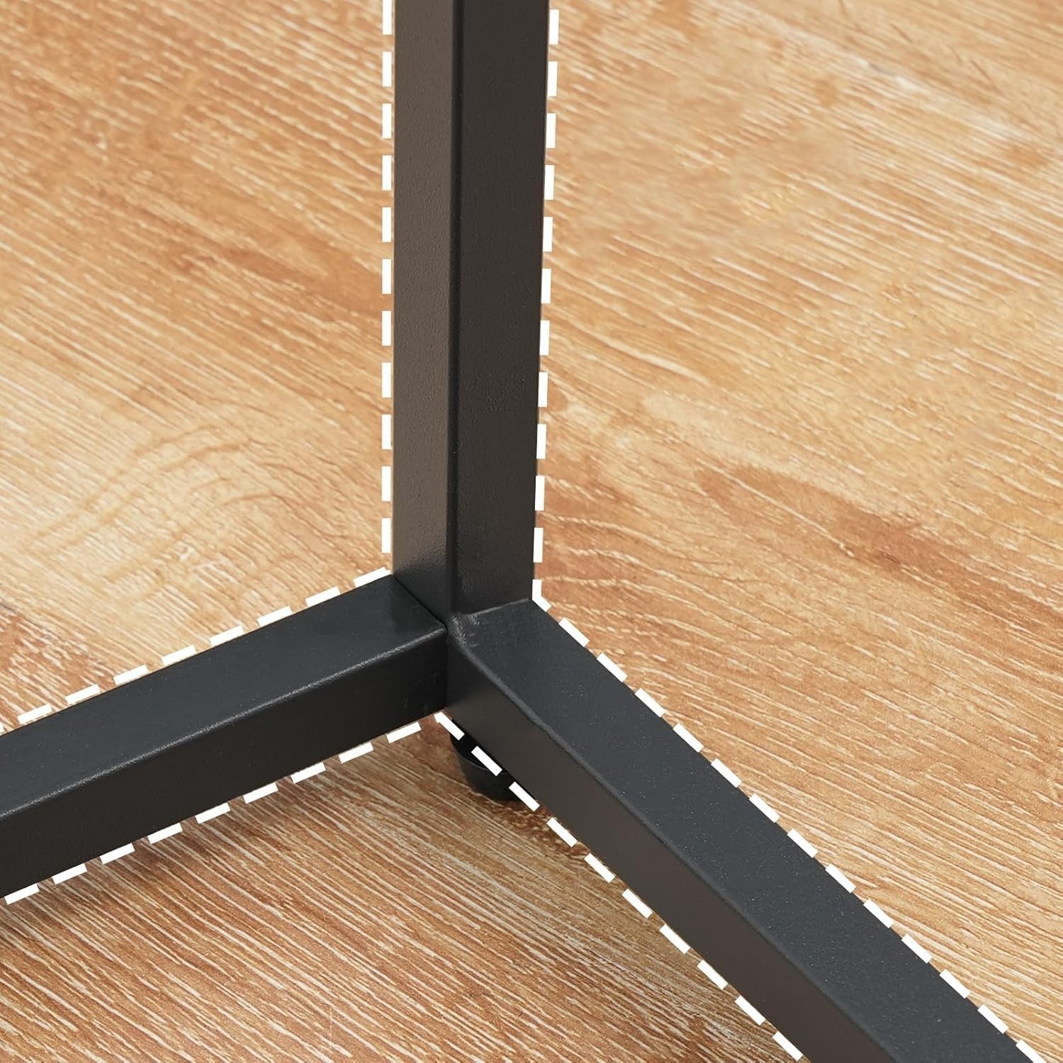 Slim Narrow Console Table with Adjustable Feet for Small Spaces