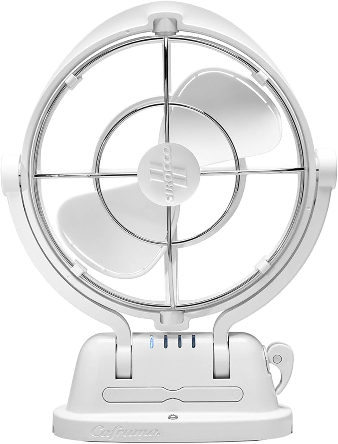 3-Speed 360° Gimbal Fan 12/24V Marine RV Boat Camper Cooling Ventilation White