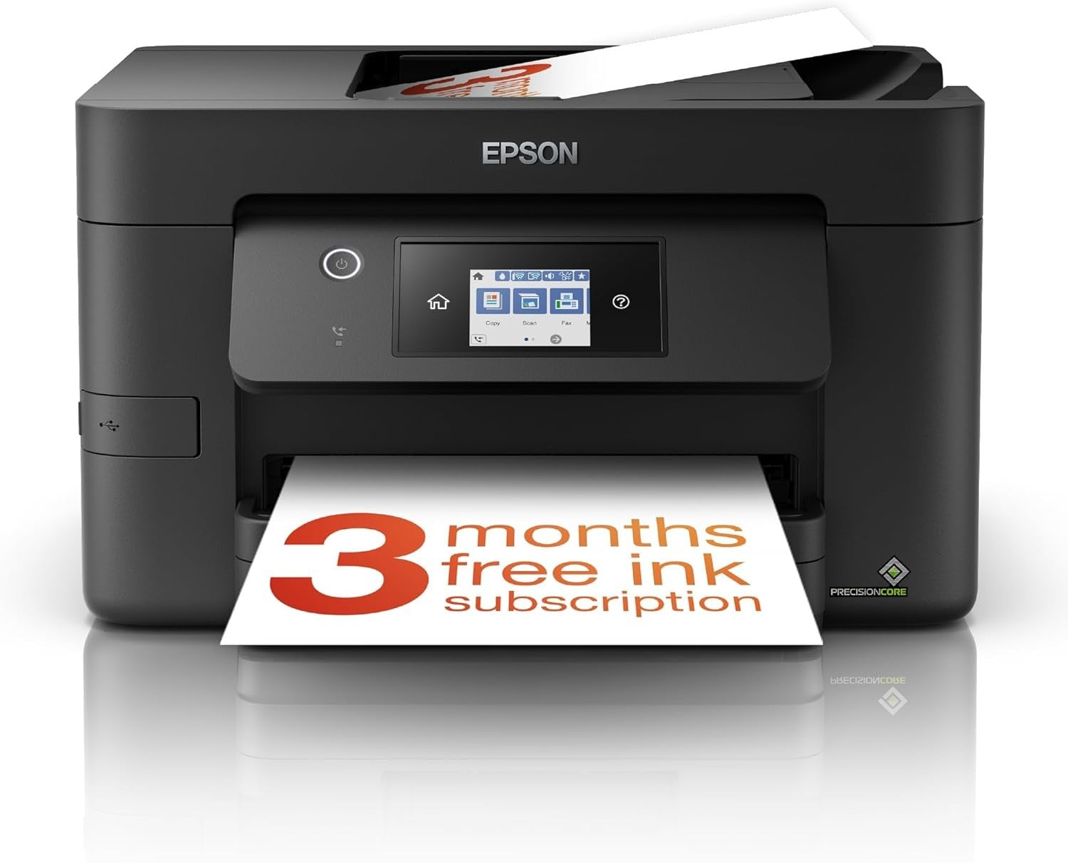 A4 Wireless Colour Printer Scanner Copier Fax Auto-Duplex Black