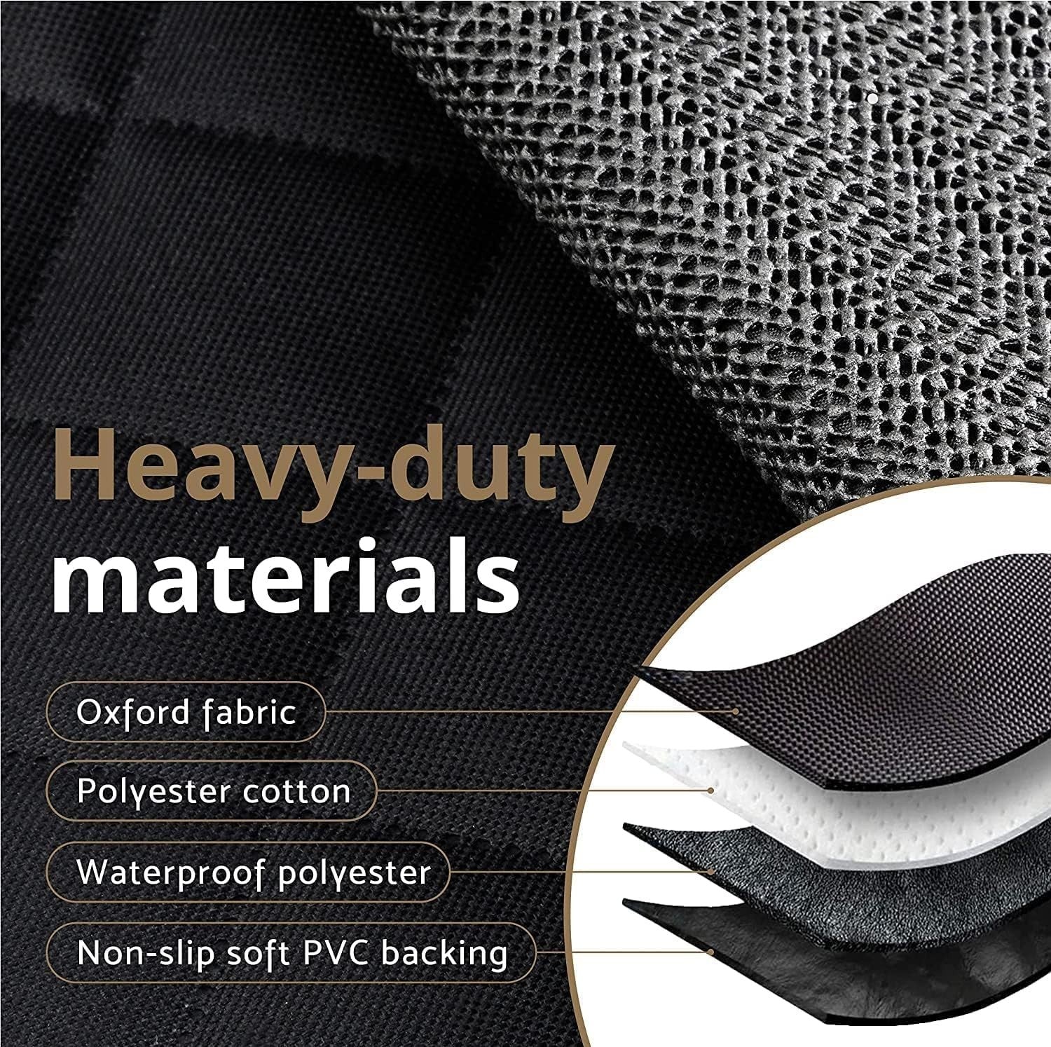 Waterproof Dog Car Seat Cover Non Slip Scratch Proof Back Seat Cover
