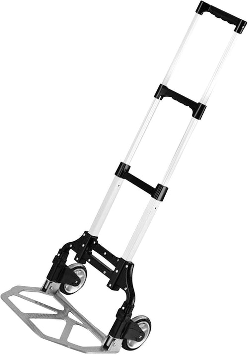 Heavy Duty Folding Hand Truck Stair Trolley Rubber Wheels Portable