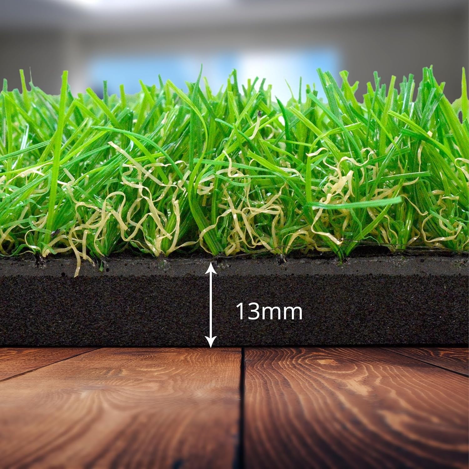 Golf Putting Mat Indoor Practice Green w/ Ball Return Alignment Lines 2 Hole