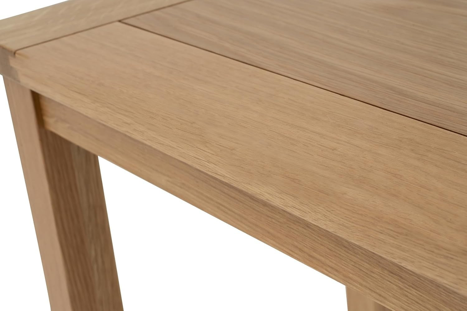 Nest of Tables Oak Wood Coffee Side Lamp Snack Tables Rectangular Modern
