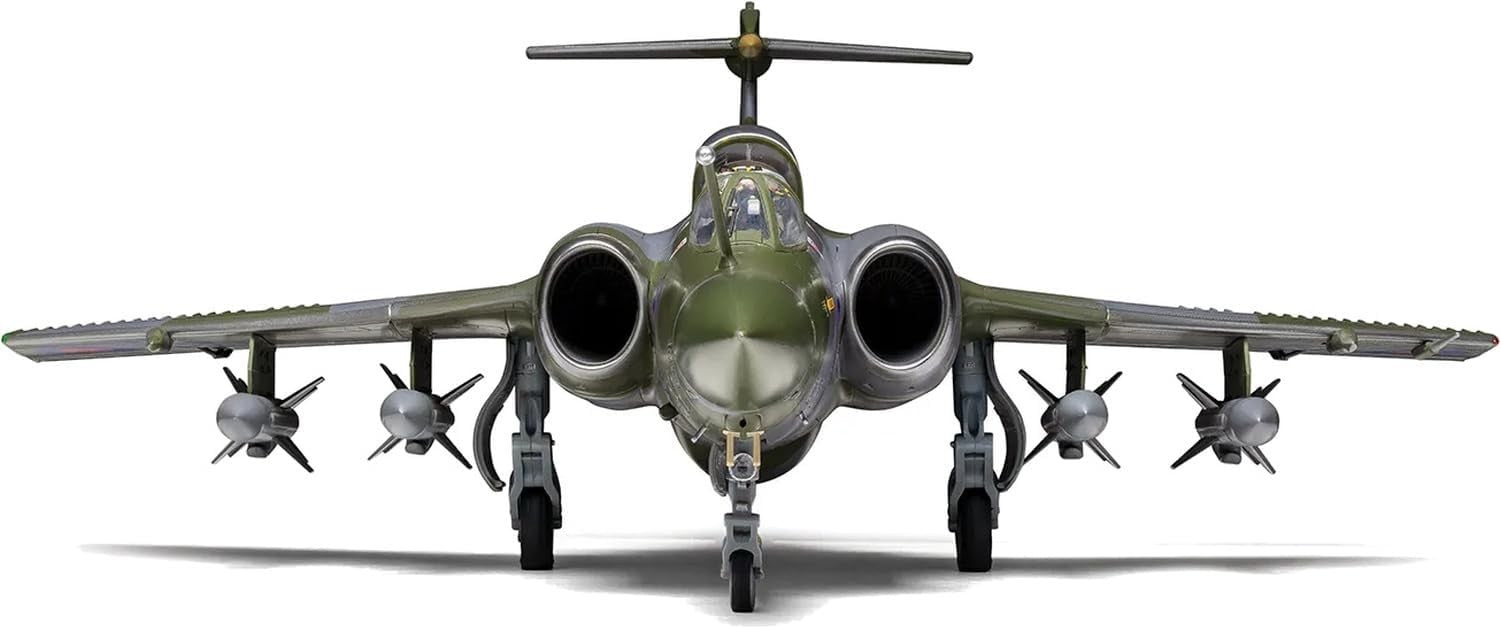 1:48 Jet Fighter Model Kit RAF S.2B | Camouflage Military Plane Build Set