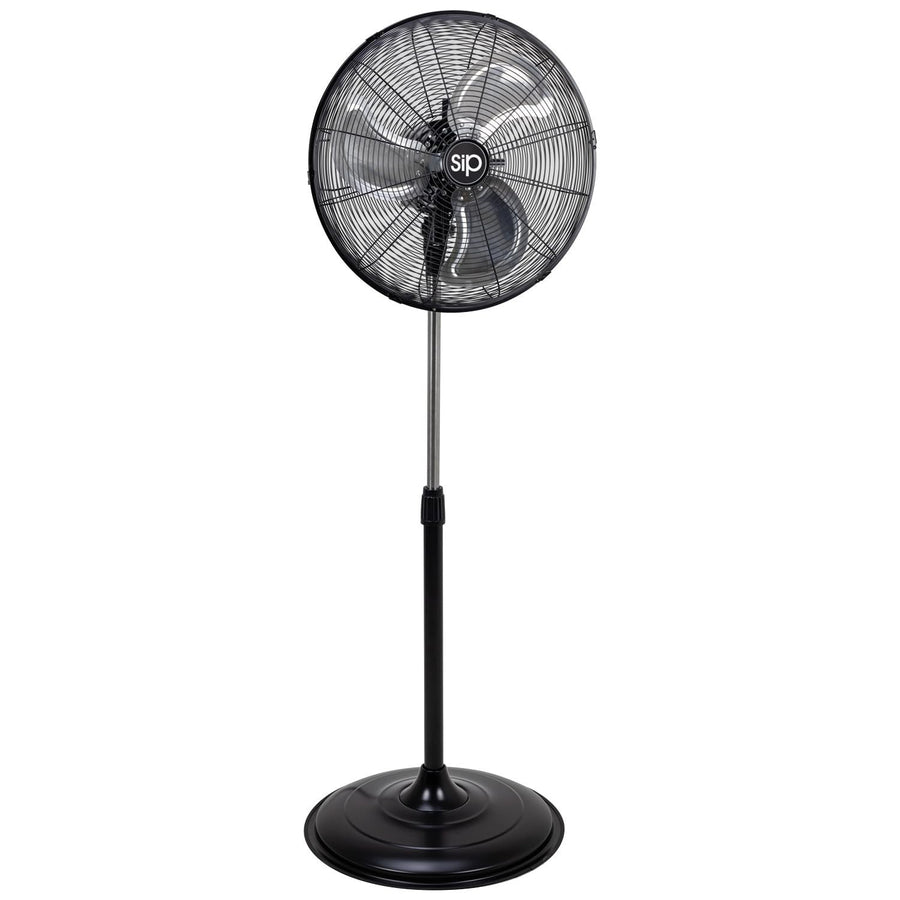 18" Oscillating Pedestal Fan – Heavy Duty 3-Speed Industrial Floor Cooling Fan