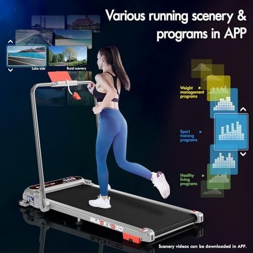 Foldable 4-in-1 Walking Pad Treadmill 3HP Under Desk 11KM/H Incline LED