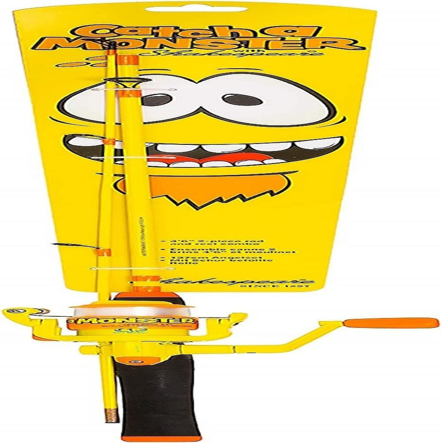 1.4m Kids Fishing Rod & Reel Combo – Yellow Spin Setup Ready to Fish
