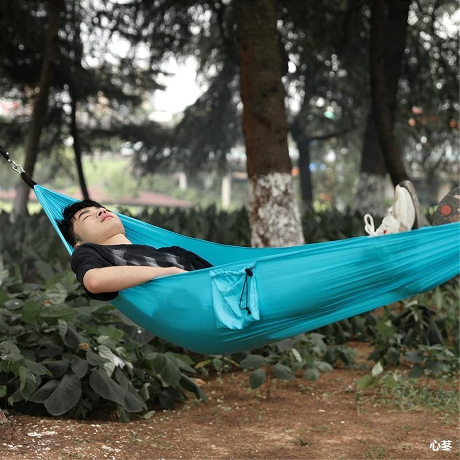 Camping Hammock Portable Canvas Swing Outdoor Indoor Patio Garden Yard Travel