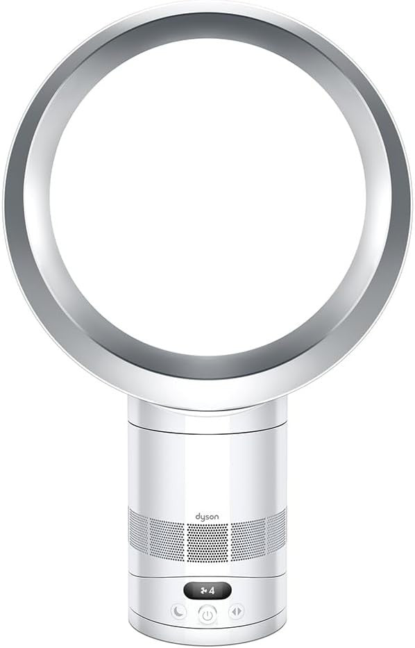 Bladeless Air Circulator Fan – 10-Speed Quiet Cooling Desk Fan with Remote