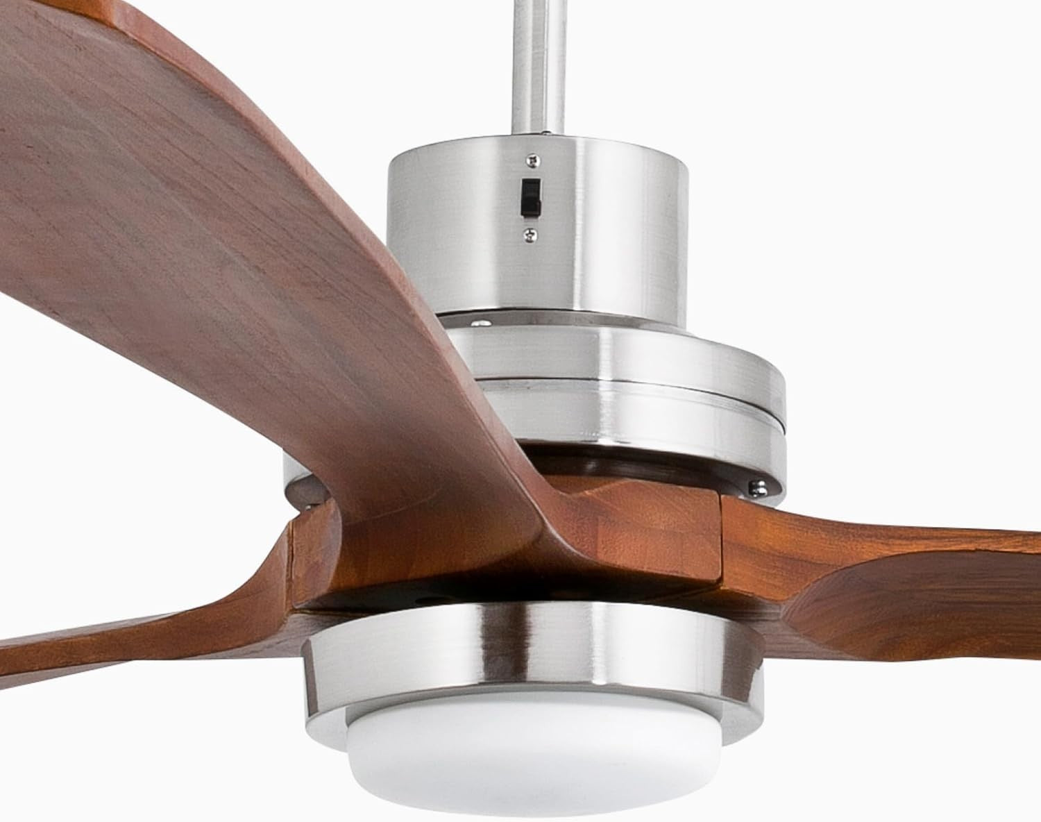 FARO BARCELONA LANTAU-G 168CM Matt Nickel Ceiling Fan, 6-Speed, Remote
