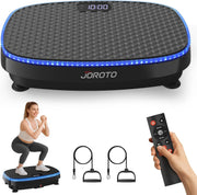 Triple Motor Vibration Plate 120 Levels Bluetooth LED Home Workout