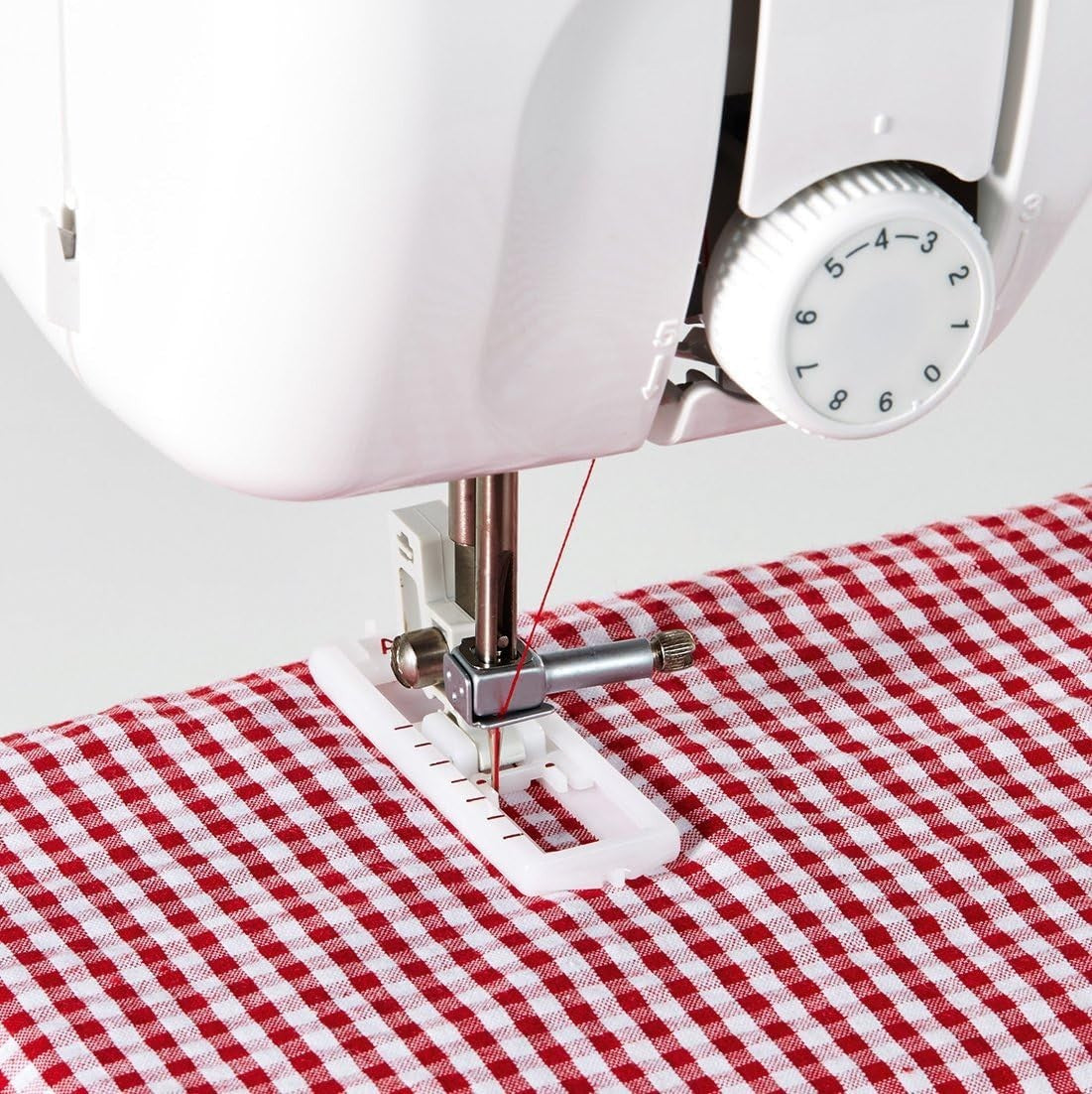 Sewing Machine 17 Stitch Free Arm LED Light 4 Step Buttonhole